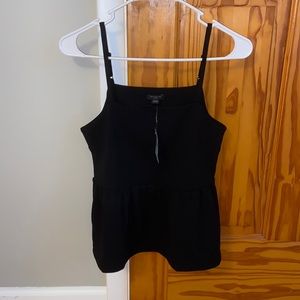 Ann Taylor - Black Sleeveless Blouse